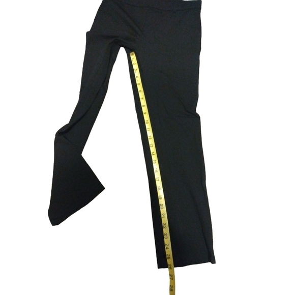 HUE Pull On Stretch Dress Pant Straight Leg Flexible Comfy Business Casual M - Picture 11 of 12